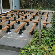 Terrassen-Unterkonstruktion, Kebony Terrassen-Holz