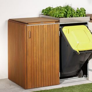 Binto - Mülltonnenboxen von Traumgarten, Holz