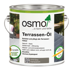 Terrassen-Öl von OSMO, grau