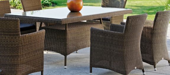 Gartenstühle - Material: Geflecht