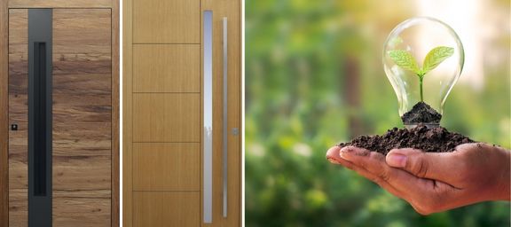 Energiesparende Haustüren von Topic bei Ziller