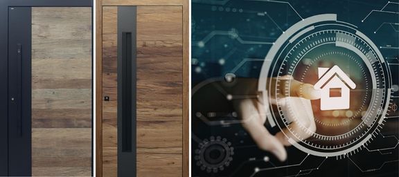 Sichere Haustüren von Topic bei Ziller