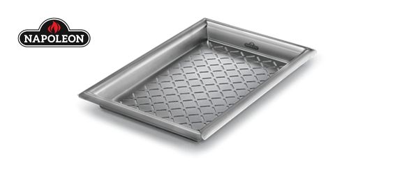 Edelstahl-Grillplatte