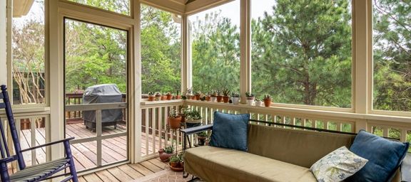 Rustikale Terrassendielen