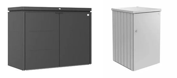 Biohort Müllboxen, bei Ziller in Nürnberg.