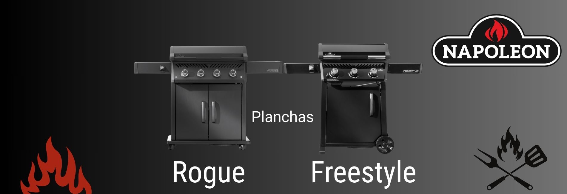 Planchas Rogue & Freestyle von Napoleon