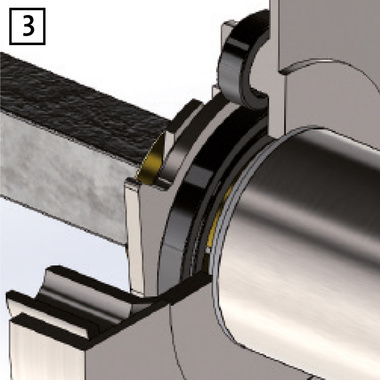 Unterkonstruktion aus Edelstahl