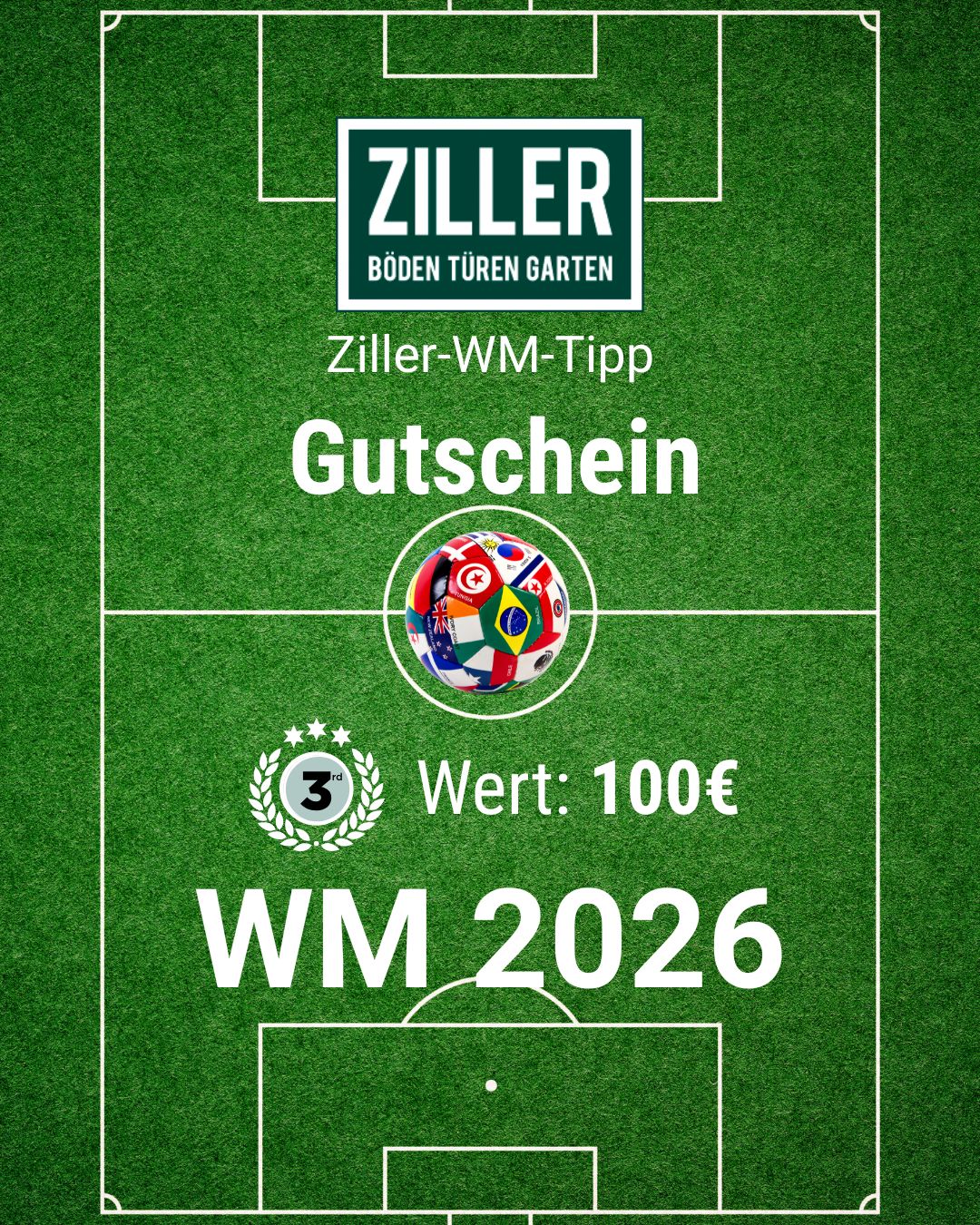 2. Platz Ziller WM-Tipp